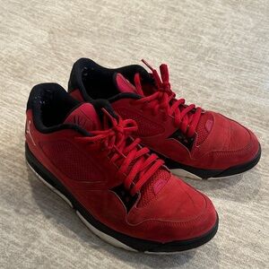 Size 10.5 Air Jordan flight 23 RST low gym red